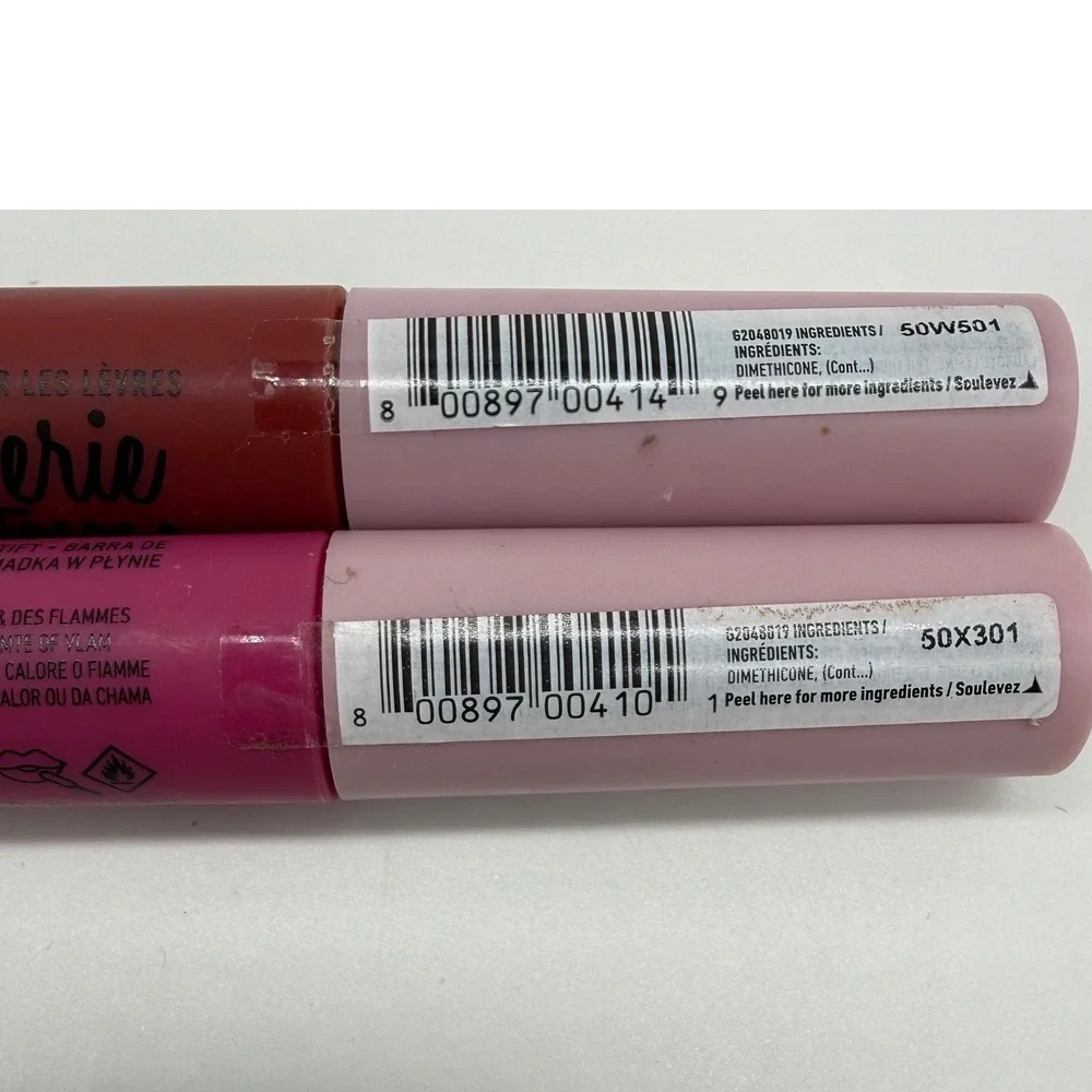 NYX Lip Lingerie XXL Matte Liquid Lipstick Set Pink Hit Its Hotter‎